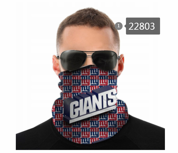 2021 NFL New York Giants 1222 Dust mask with filter